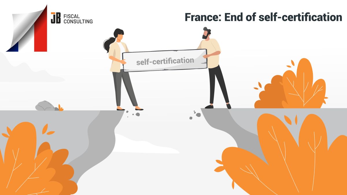 According to recent regulatory changes, included in the 2025 Finance Act, self-certification of cash registers is not allowed anymore.